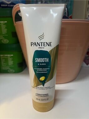 Pantene smooth & sleek conditioner 10.4fl oz